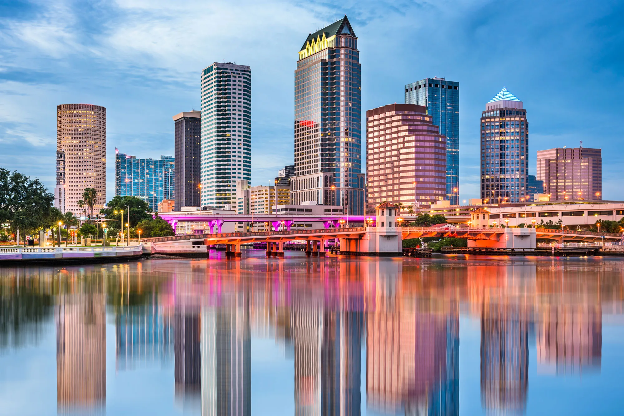 Vista de Tampa, Estados Unidos